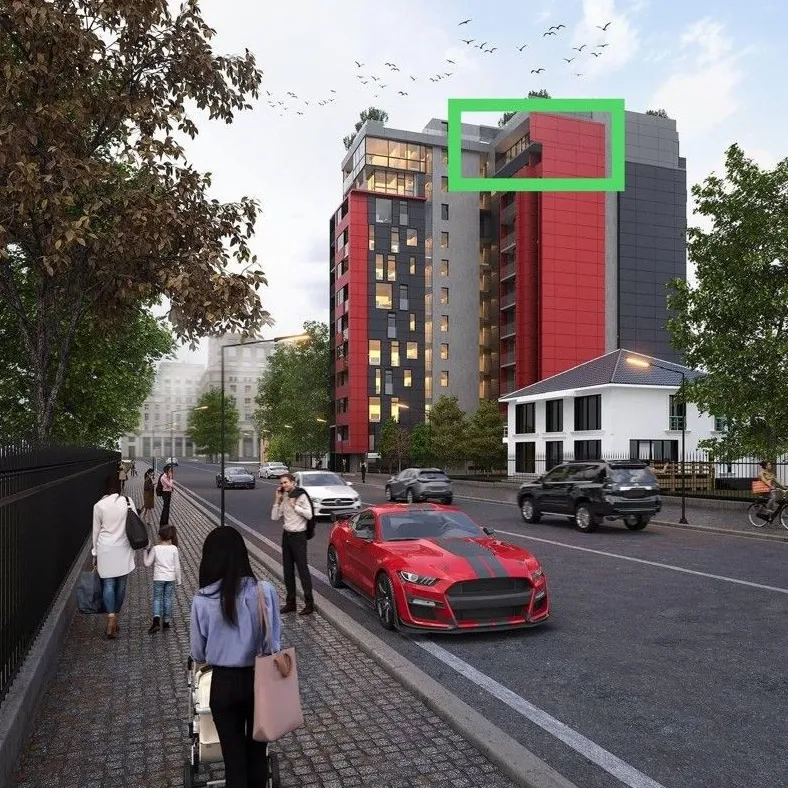 Квартира 84.6 м² в Батуми