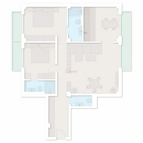 Квартира 140.6 м², Район Downtown в Батуми