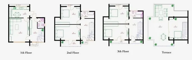 Дом 316.32 м², Район Airport (district) в Батуми
