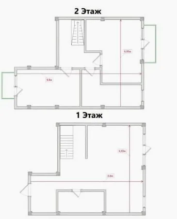 Дом 106 м², Район Airport (district) в Батуми