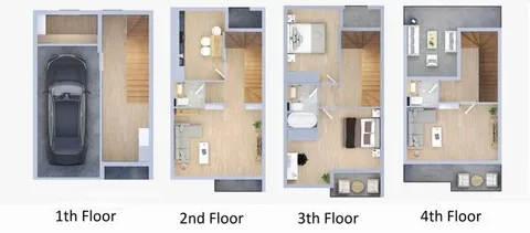 Дом 170 м², Район Кахабери в Батуми