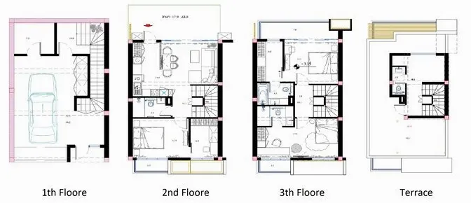 Дом 239.7 м², Район Махинджаури в Батуми