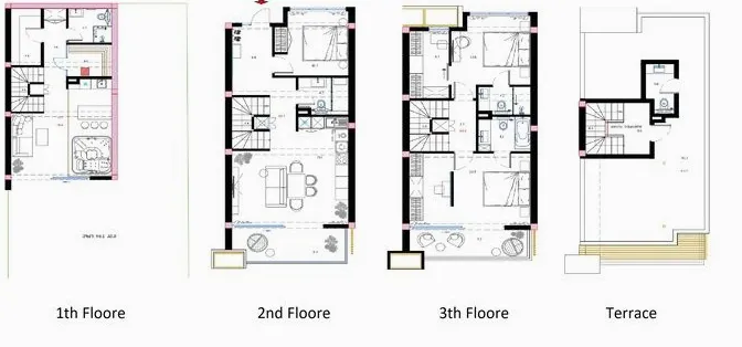 Дом 249.6 м², Район Махинджаури в Батуми