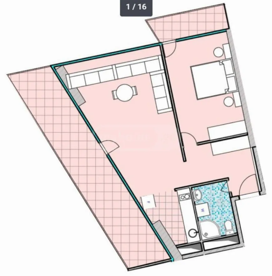 Квартира 85.3 м² в Батуми — фото 4